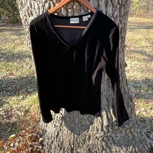⭐️Paradox Velvet look blouse in size L